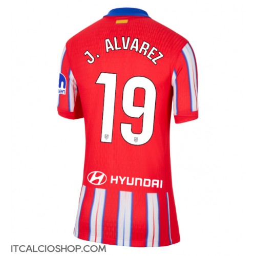 Atletico Madrid Julian Alvarez #19 Prima Maglia Femmina 2024-25 Manica Corta